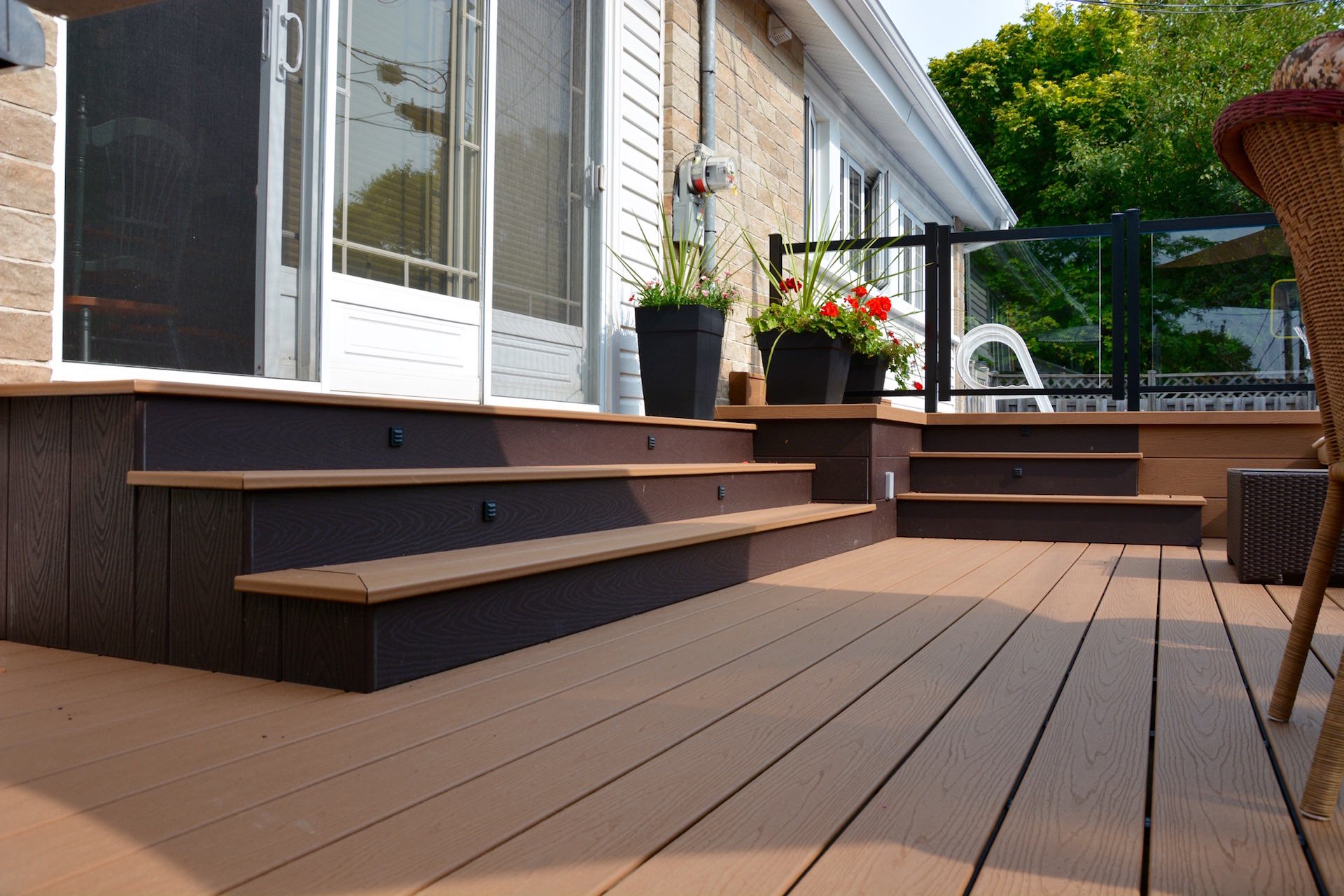 Patio Plus Patio à paliers et niveaux multiples